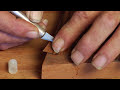 How to Repair Wood Veneer Furniture : How to Glue Wood Veneer Furniture Patch How to Repair Wood Veneer Furniture : How to Glue Wood Veneer Furniture Patch