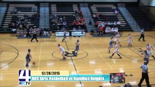 RHS Girls Basketball vs Hamilton Heights