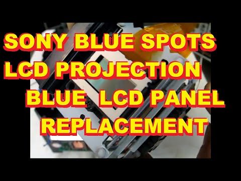 how to get rid of purple spot on tv