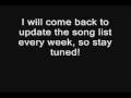 videos de Guitar Hero: World Tour Song List (UPDATED WEEKLY)