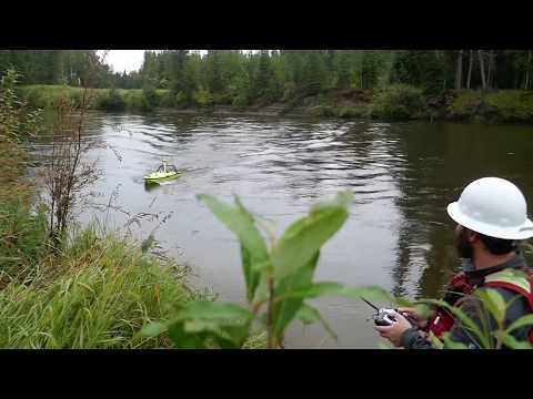 CEE HydroSystems CEE-USV™ Hydrographic Surveying on the Trans Alaska Pipeline