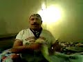 The Iron Sheik with his SHEIKSPACE T-Shirt