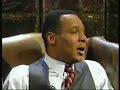 douglas, the well-spoken and out of touch with his culture lawyer comedy sketch.  real mccoy.  felix dexter.  1990s.