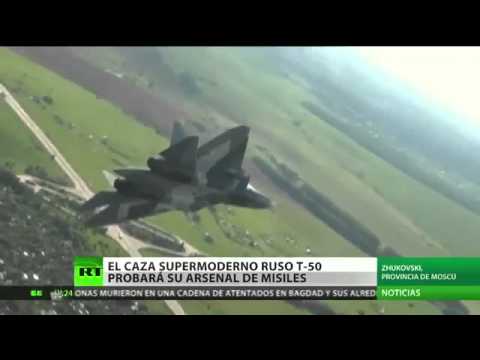 El avion mas avanzado del mundo - CAZA RUSO T-50 PAK FA - 2014