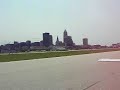 Full Stop Landing on Runway 6L Burke Lakefront Cessna 182