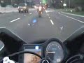 Lamborghini Races Three 600 cc Street Bikes 140 MPh Lamborghini Races Three 600 cc Street Bikes 140 MPh