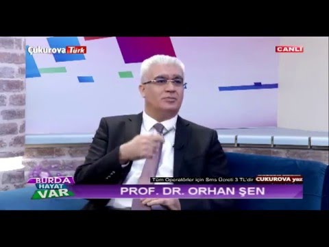 Prof.Dr.Orhan ŞEN ÇukurovaTürk TV 