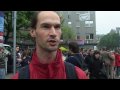 "Wir stellen uns quer" - 1. Mai-Blockade Mainz