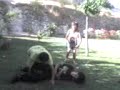 1,2,3 fierrazo en la cabeza