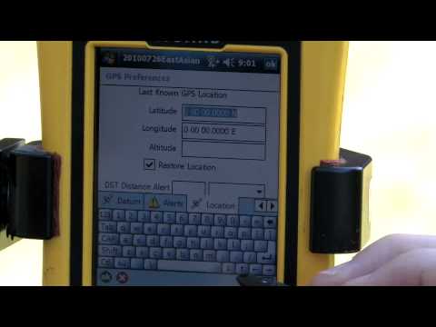 how to collect data using gps