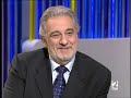 plácido domingo en la 2 noticias  entrevista  