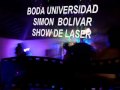 BODA SIMON BOLIVAR EFECTOS DE LASER