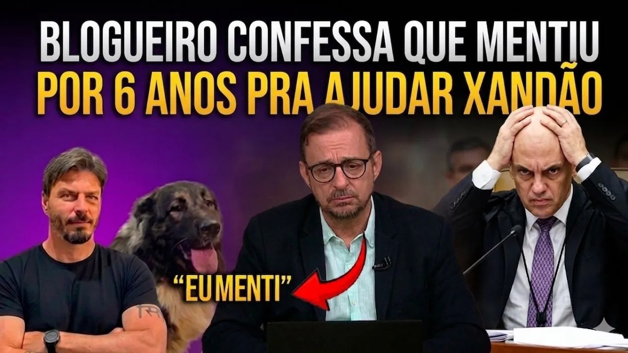 JORNALISTA DA GLOBO CONFESSA QUE MENTIU 6 ANOS PARA AJUDAR XANDÃO  E GILMAR