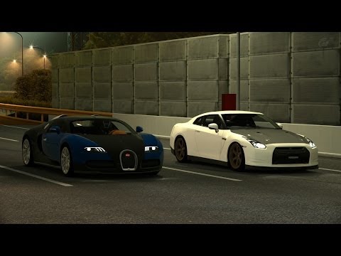 Gran Turismo 6 | Alpha 10 Nissan GTR vs Bugatti Veyron + Bonus Runs