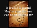 Is It you - Cassie [with lyrics]