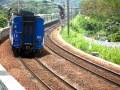 The Southbound Through Train T811 (GuangZhou to Kowloon) DF11 0014 + 25Z at Kau Lung Hang