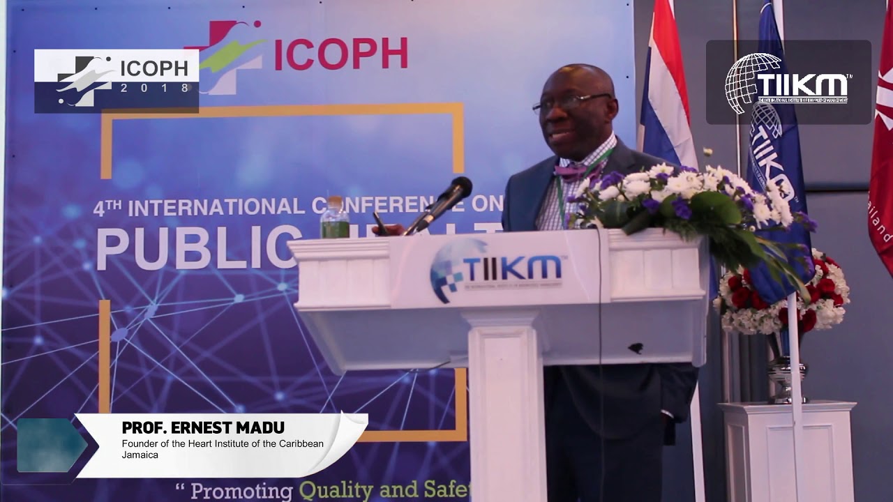 Keynote Speech By Prof. Ernest Madu | Public Health Conference 2018