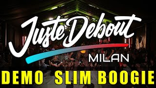 Slim Boogie – Juste Debout 2020 ITALY MILAN POPPING JUDGE DEMO