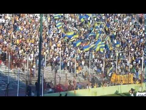 Video - Rosario Central Barras Los Guerreros entrada en la cancha Huracan 2013 02 25 - Los Guerreros - Rosario Central - Argentina