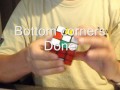 Rubiks Cube 3x3 Corners First