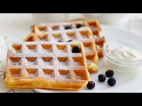 ВАФЛИ. ҚАЗАҚША РЕЦЕПТ. БЕЛЬГИЙСКИЕ ВАФЛИ