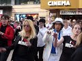 Flash mob Leicester square michsel jackson 1st september 2010