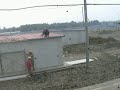 Gov't builds temporary housing for earthquake victims