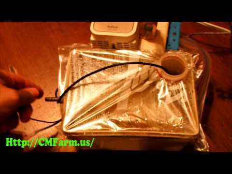 how to control humidity in an incubator