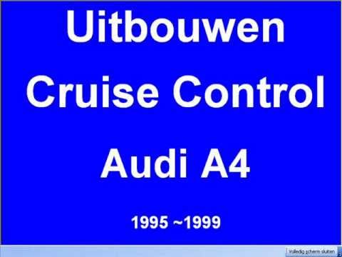 how to repair vw cruise control module