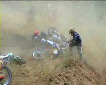 Motocross mishaps 