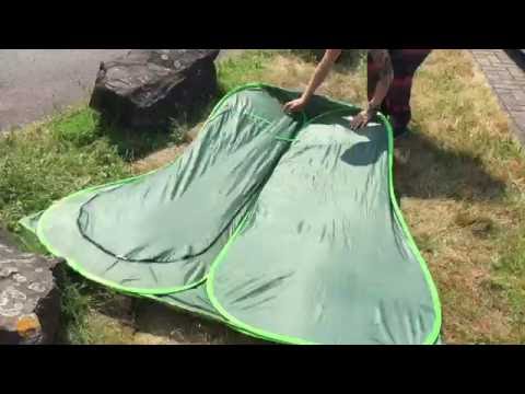 Produktvideo Lager-/Duschzelt