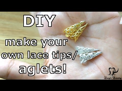 how to attach metal aglets