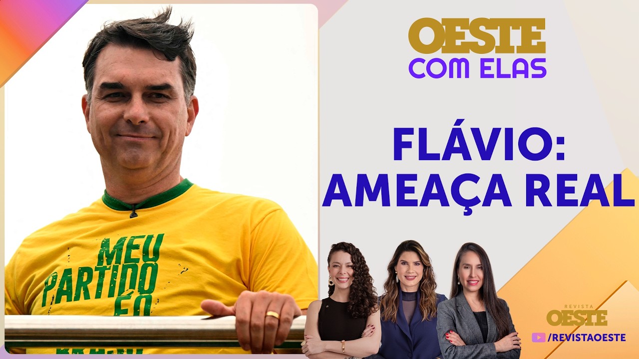 Flávio Bolsonaro sob ameaça: esquerda incita a violência?