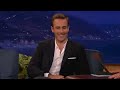 james is still self-conscious about his last chat with conan -- 14 years ago! more conan @ http://teamcoco.com/video.