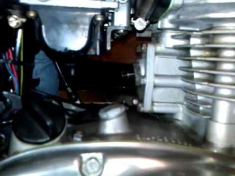 how to set xs650 timing