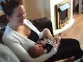 harry's son is brought into the geordie fold.