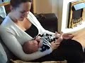 harry's son is brought into the geordie fold.