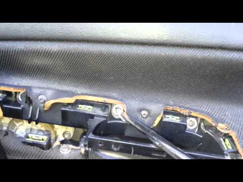 how to remove mk4 golf door card
