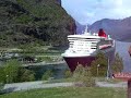 Queen Mary II in Flåm Norway