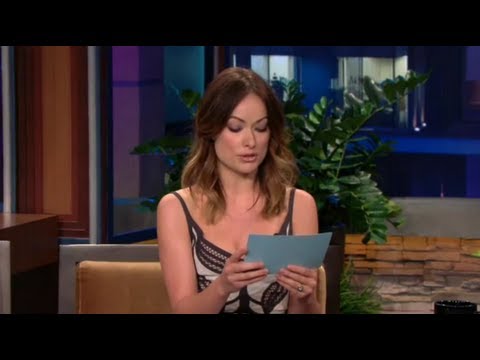 tweets - Olivia Wilde Reads Justin Bieber Hate Tweets on Jay Leno! Responds to feud over shirtless pics!! http://youtu.be/IAE-yThHKdw - Full Interview with Jay Leno h...