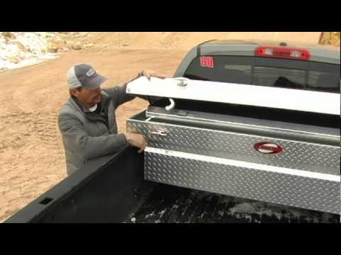 how to fasten toolbox to truck