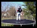 Goeller on the trampoline