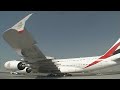 Emirates A380 Taxi & Take Off DXB Airport - HD 720p