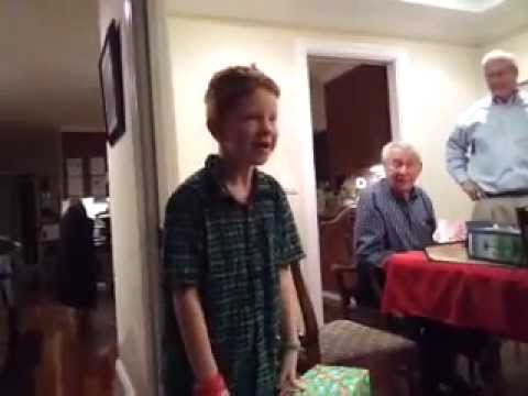 gift reaction funny - Boo has been wanting a lego star wars death star for over 2 years. this year we surprised him with it for Christmas. Check out his awesome reaction! jump to ...