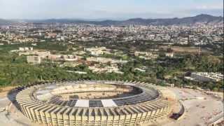 VÍDEO: Fotos aéreas do Mineirão mostram integração com cartão-postal de Belo Horizonte