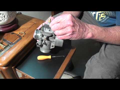 how to rebuild a mikuni vm carburetor