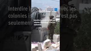 Royaume-Uni : Suspension du commerce avec les colonies israéliennes