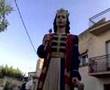 Els gegants d'Arenys de Mar van a dormir