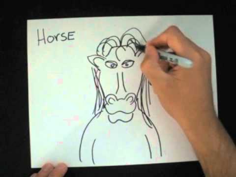 Draw a horse | Doodle Ideas