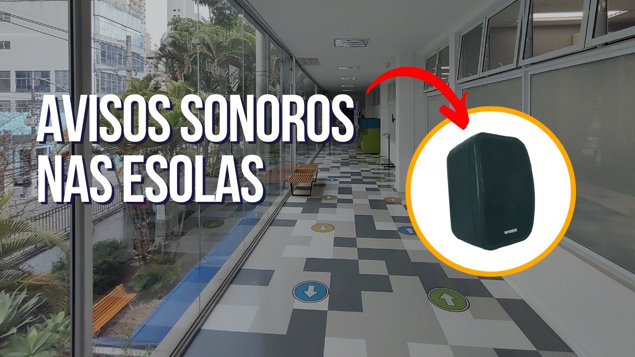 Emissão de avisos sonoros nas escolas